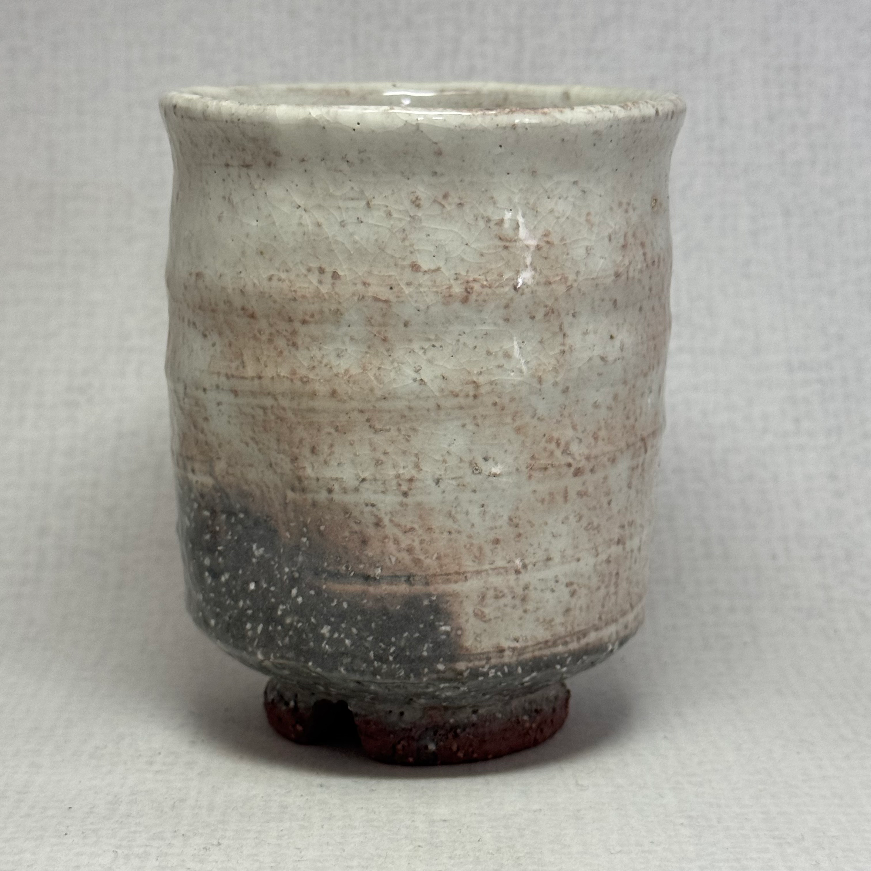 TT13)Hagi ware Kunisuke Nakahara tea cup