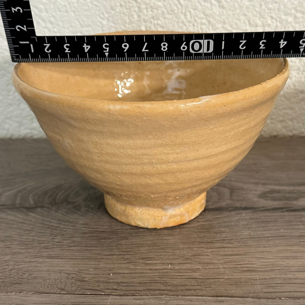 Thumbnail: E086)Susa ware Dousen Tsuchitani matcha bowl