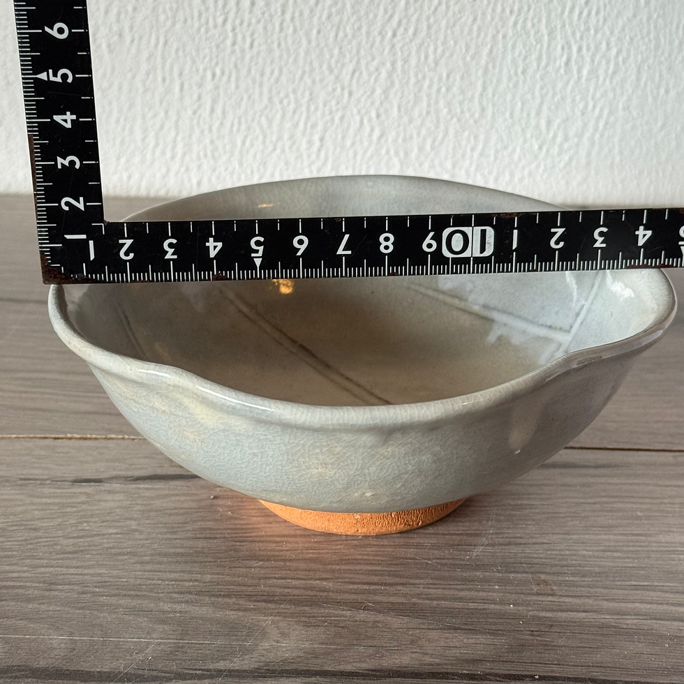 Thumbnail: DD23)Hagi ware Senshu Okada(food)bowl plate