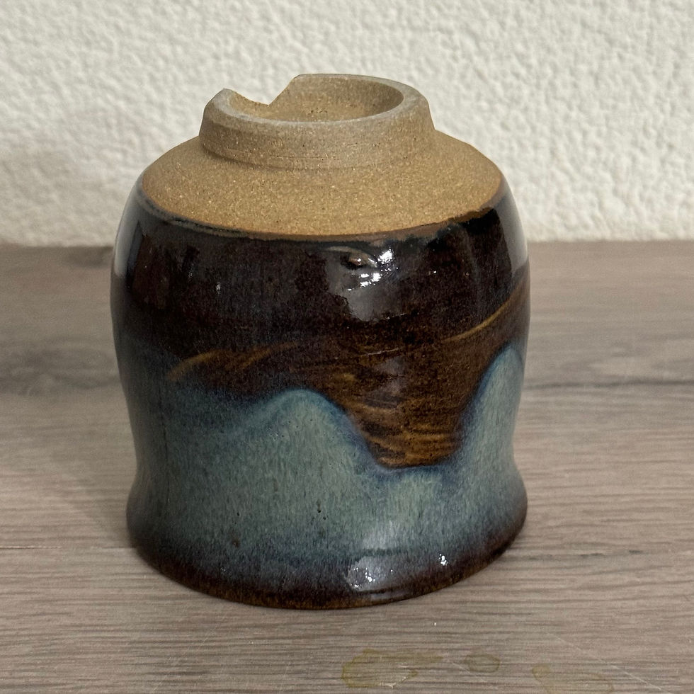 Thumbnail: R081) Hagi ware Seigan Yamane tea cup