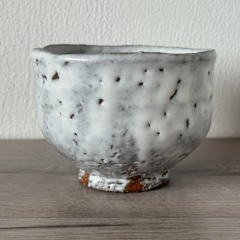 Thumbnail: X081)Hagi ware Kunisuke Nakahara matcha bowl