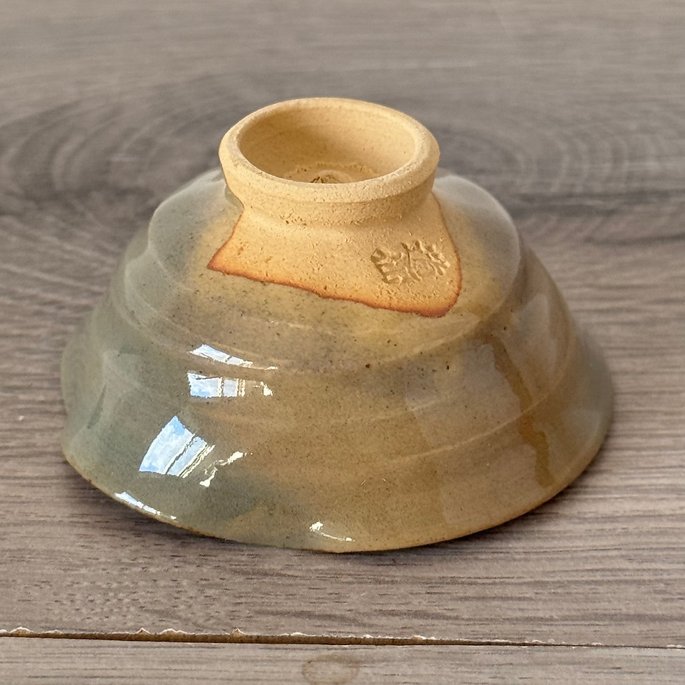 Thumbnail: W082)Susa ware Dousen Tsuchitani sake Gyokuro cup