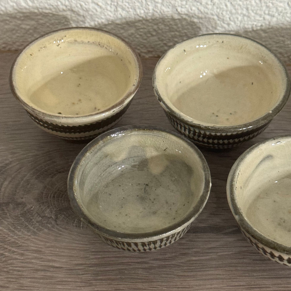Thumbnail: B070)Onta ware tea ,sake cup (5 for €50,00)