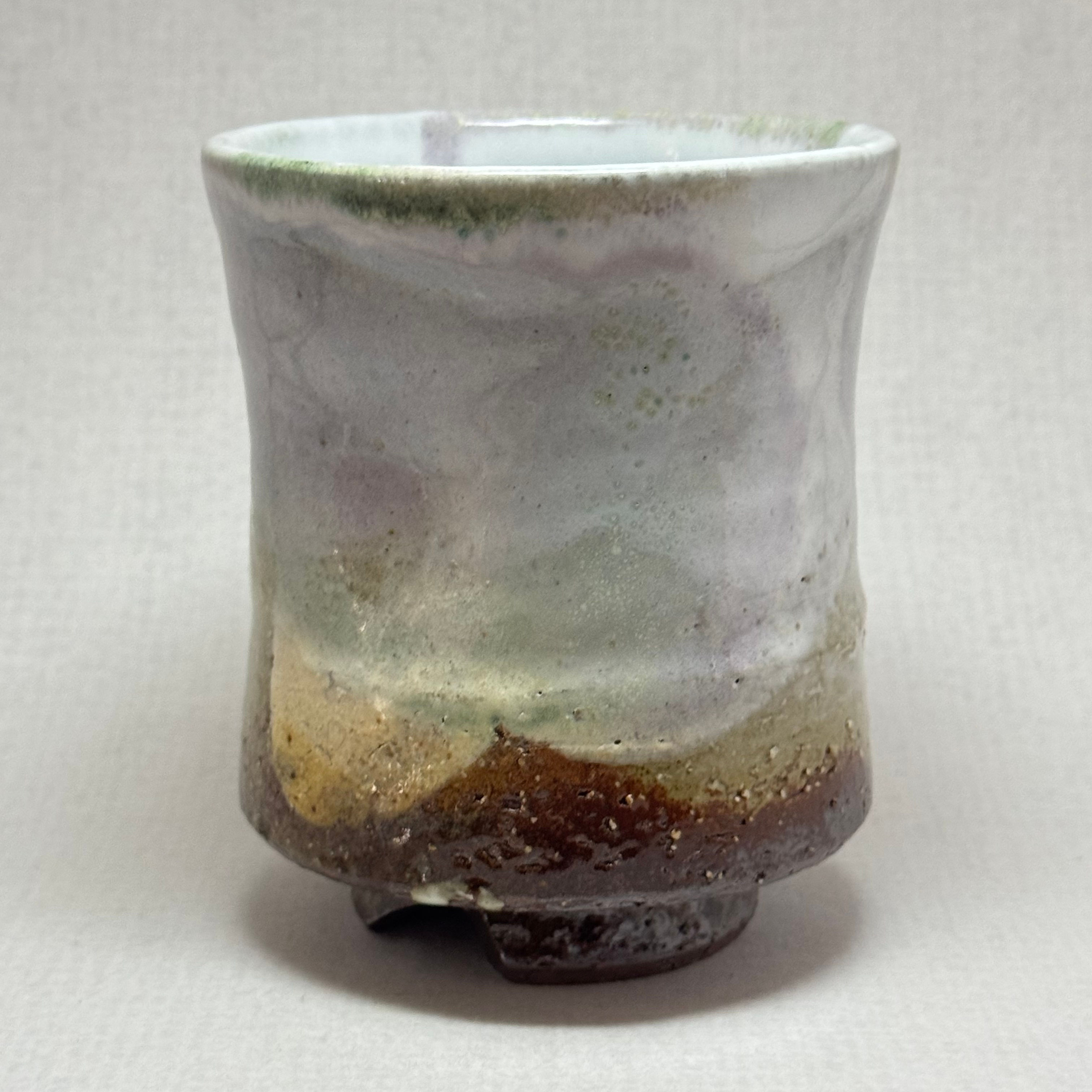 HtoM76)Hagi ware  Seigan Yamane Tea cup   ≒300ml