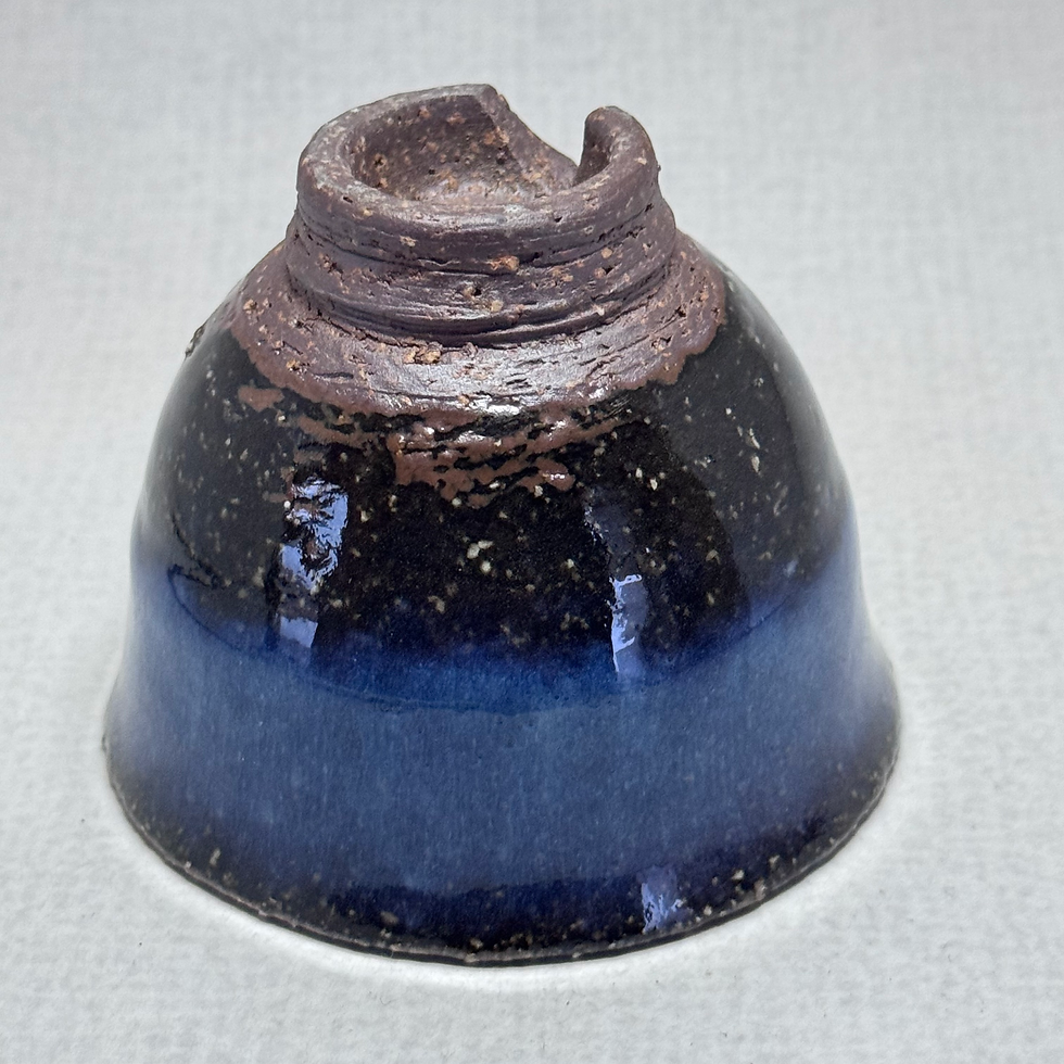 Thumbnail: QQ16) Hagi ware Seigan Yamane tea cup