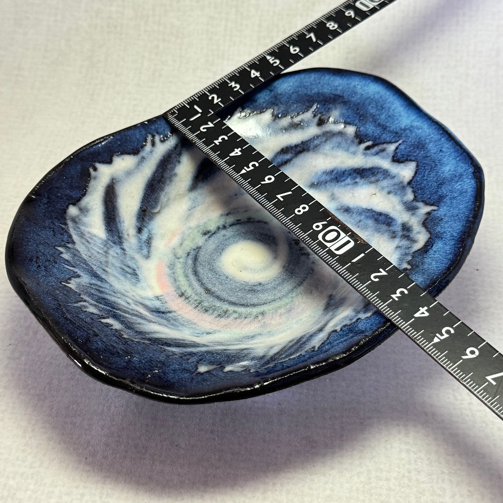 Thumbnail: UU97)Hagi ware Yuka Matsuo plate