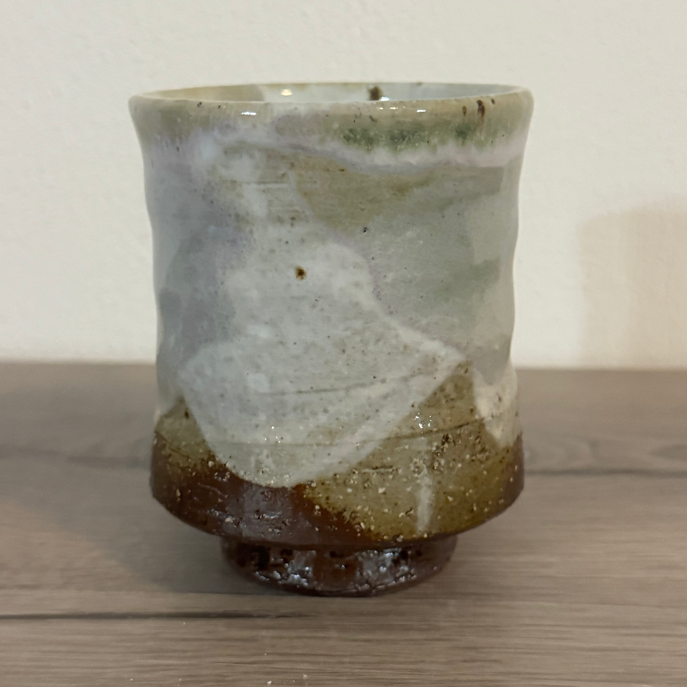Thumbnail: CC35)Hagi ware tea cup Seigan Yamane