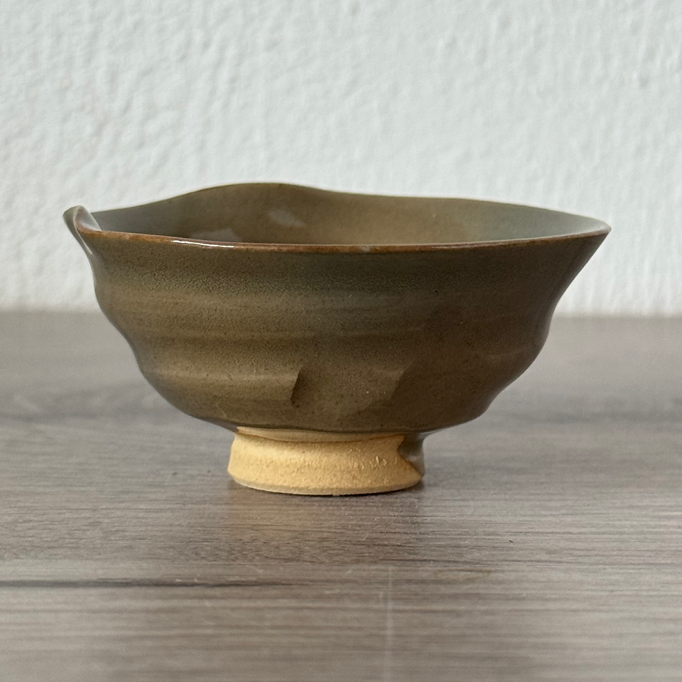 Thumbnail: W085)Susa ware Dousen Tsuchitani sake Gyokuro cup
