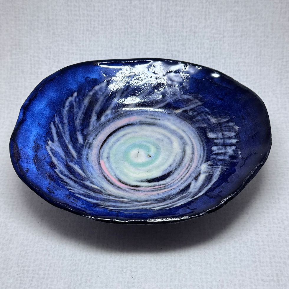 Thumbnail: PP41)Hagi ware Yuka Matsuo plate