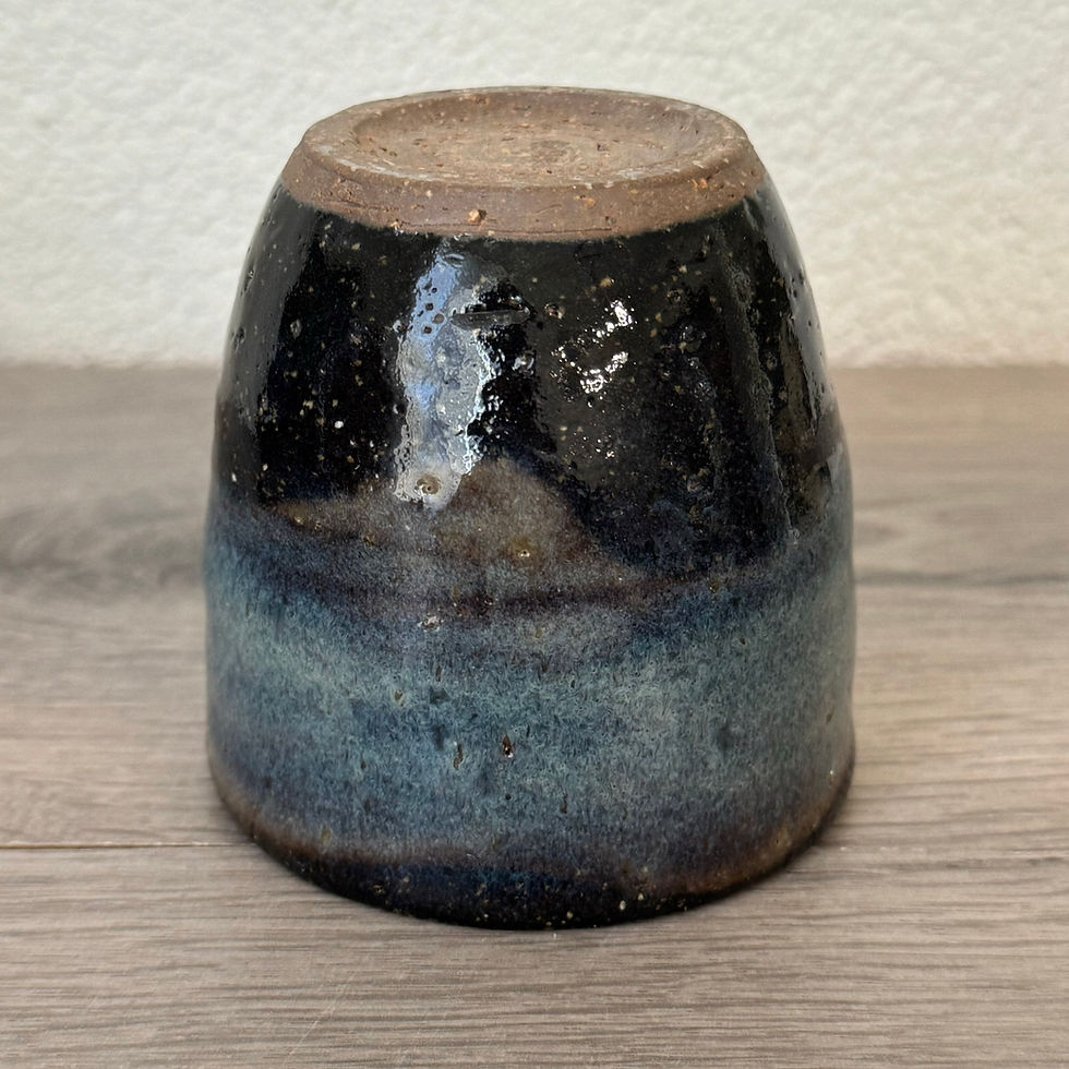 Thumbnail: R066) Hagi ware Seigan Yamane tea cup