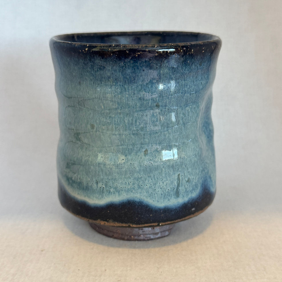 Thumbnail: AE96) Hagi ware Seigan Yamane tea cup