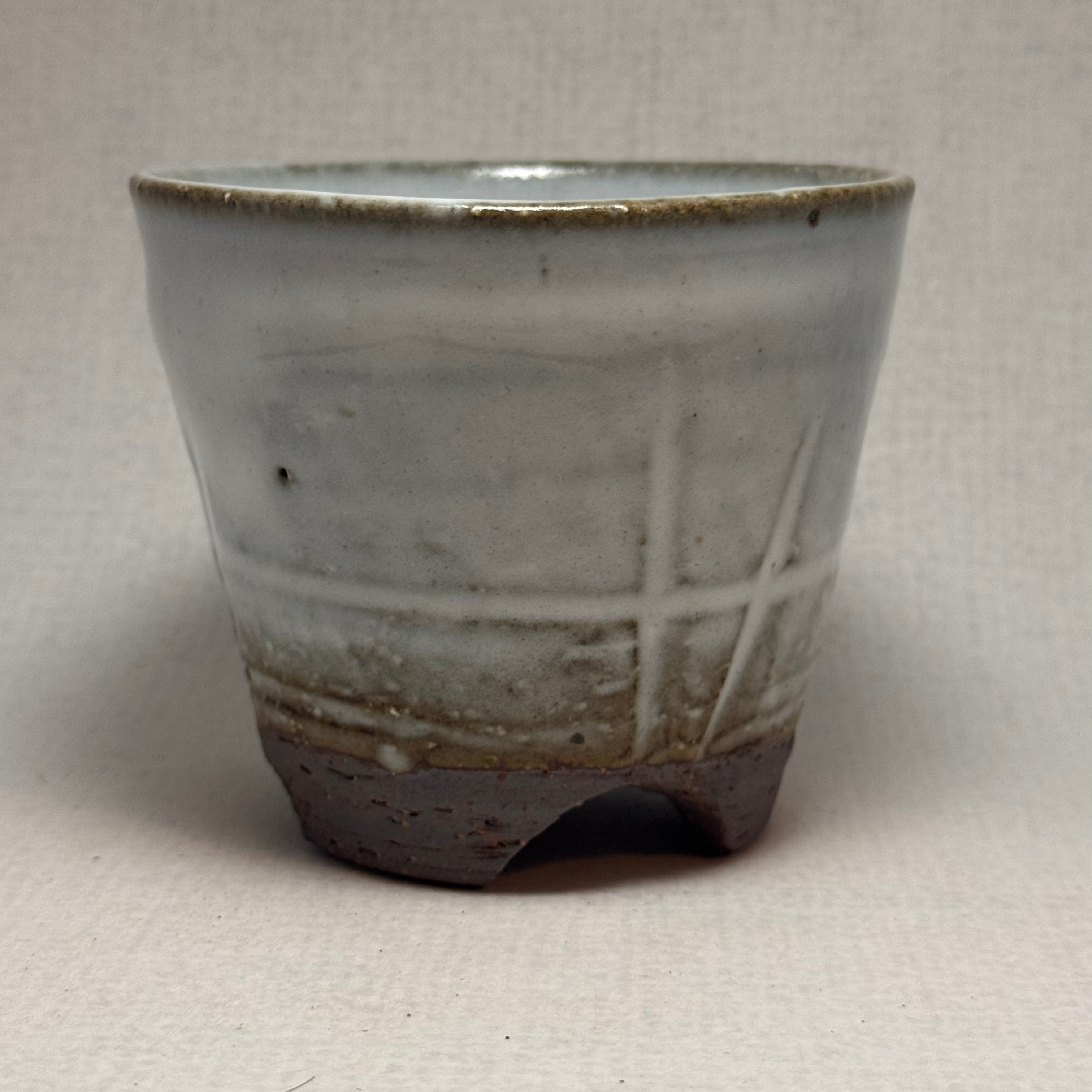 KK60)Hagi ware tea cup Seigan Yamane