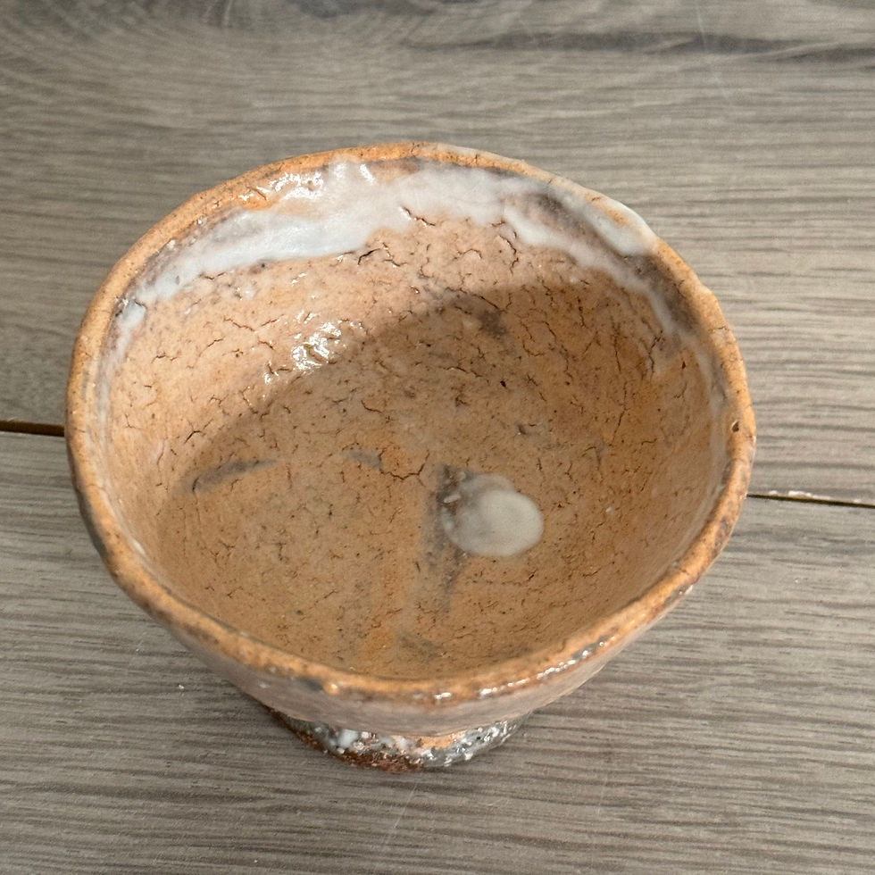 Thumbnail: H074)Hagi ware Seigan Yamane sake cup,espresso cup