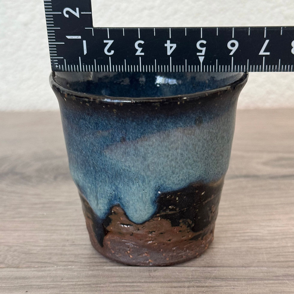 Thumbnail: S094)Hagi ware Seigan Yamane sake cup, espresso cup