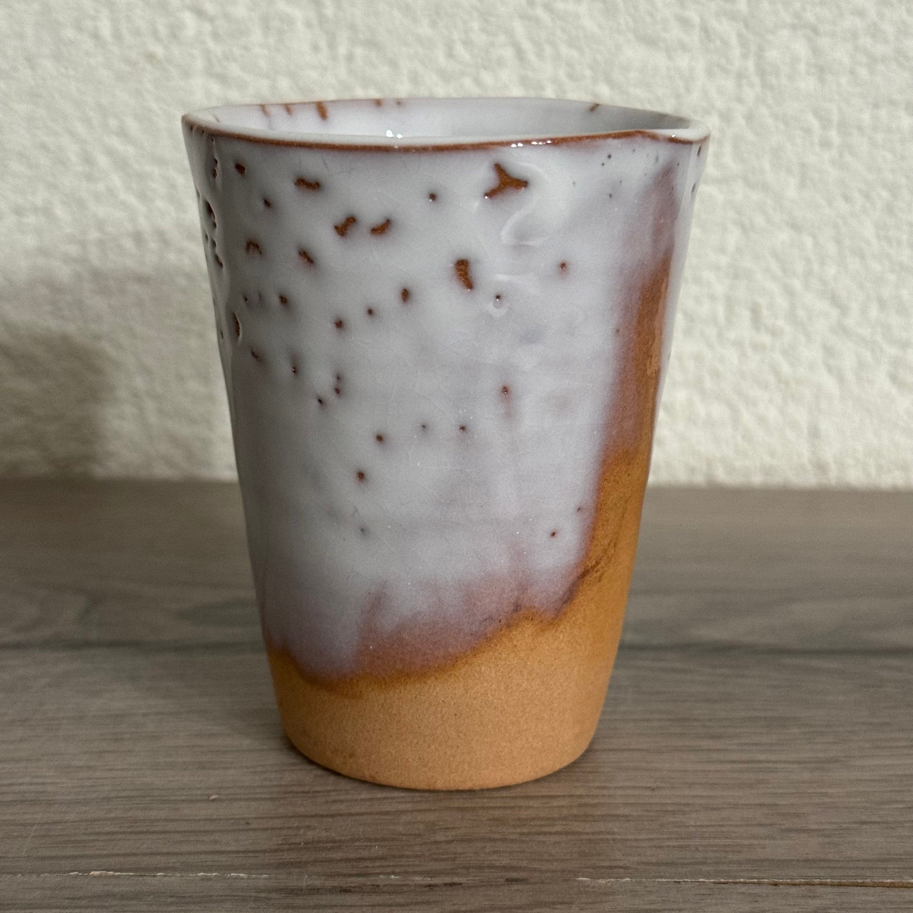 Q094)Hagi ware Odaiba cup mini tumbler