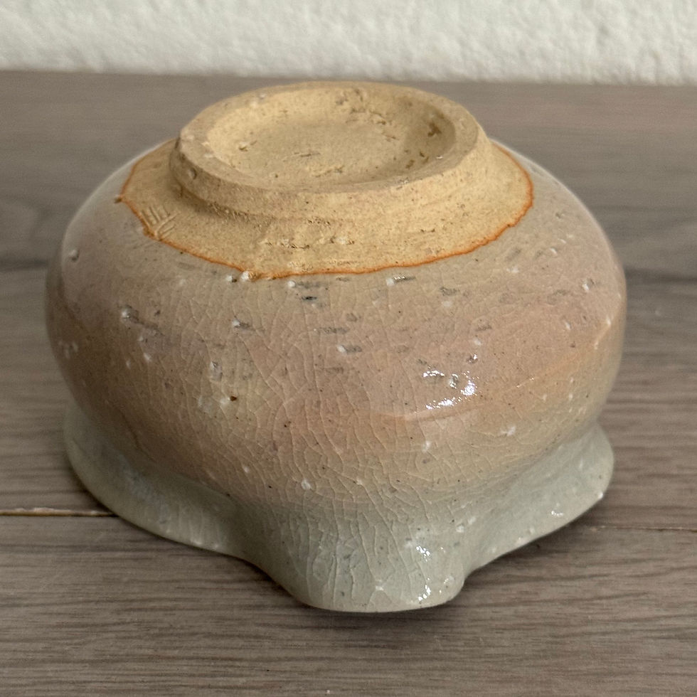 Thumbnail: O-38)Hagi ware Tenpouzan lipped bowl Yuzamashi boiled water cooling