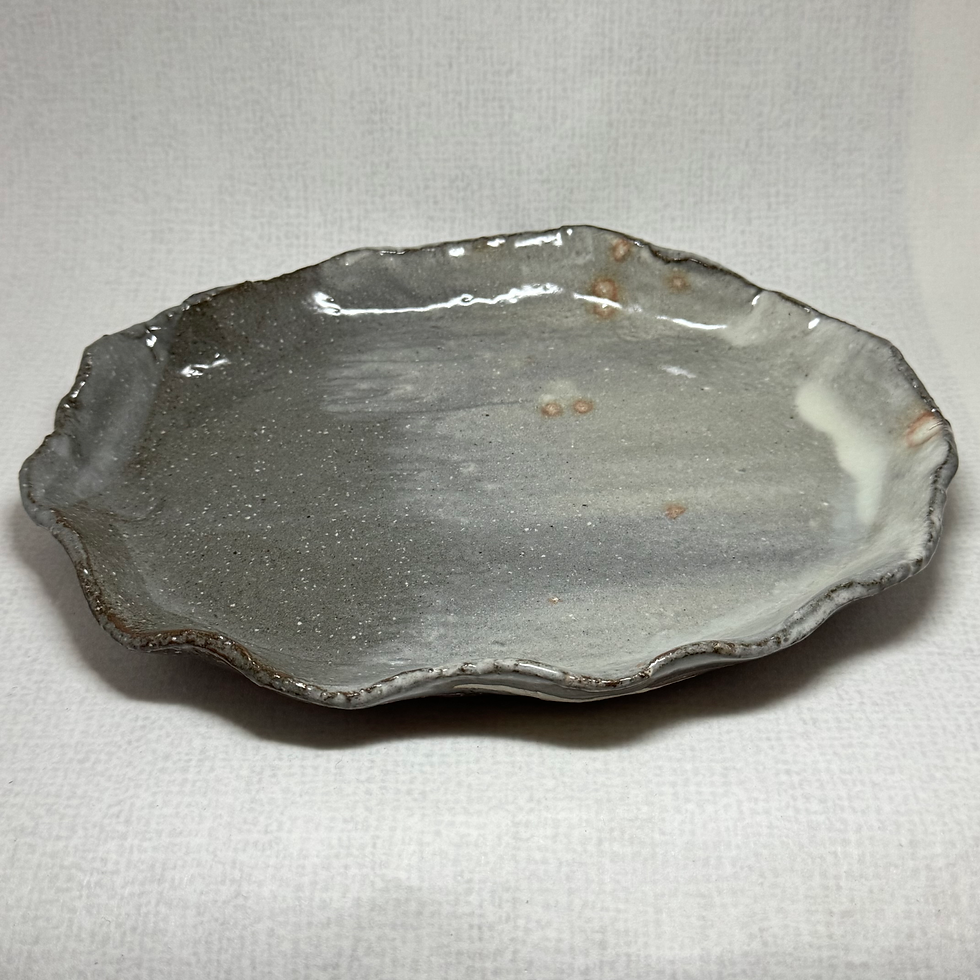 Thumbnail: UU12)Hagi ware Seigan Yamane Sushi Plate