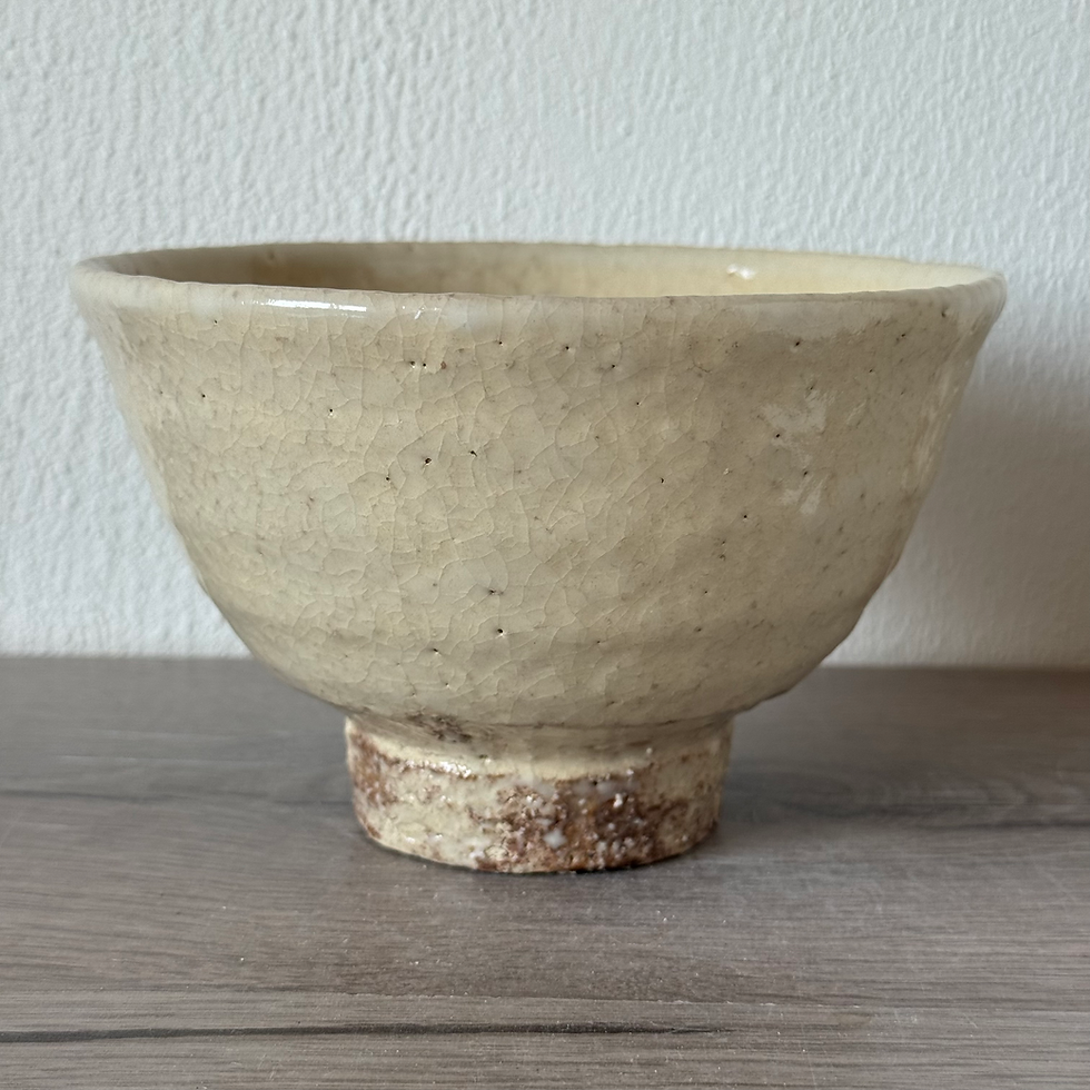 Thumbnail: Y097)Hagi ware Toshiyuki Hattori Matcha bowl