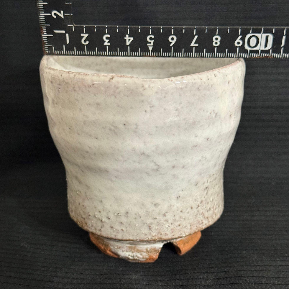 Thumbnail: K092)Hagi ware Kunisuke Nakahara tea cup