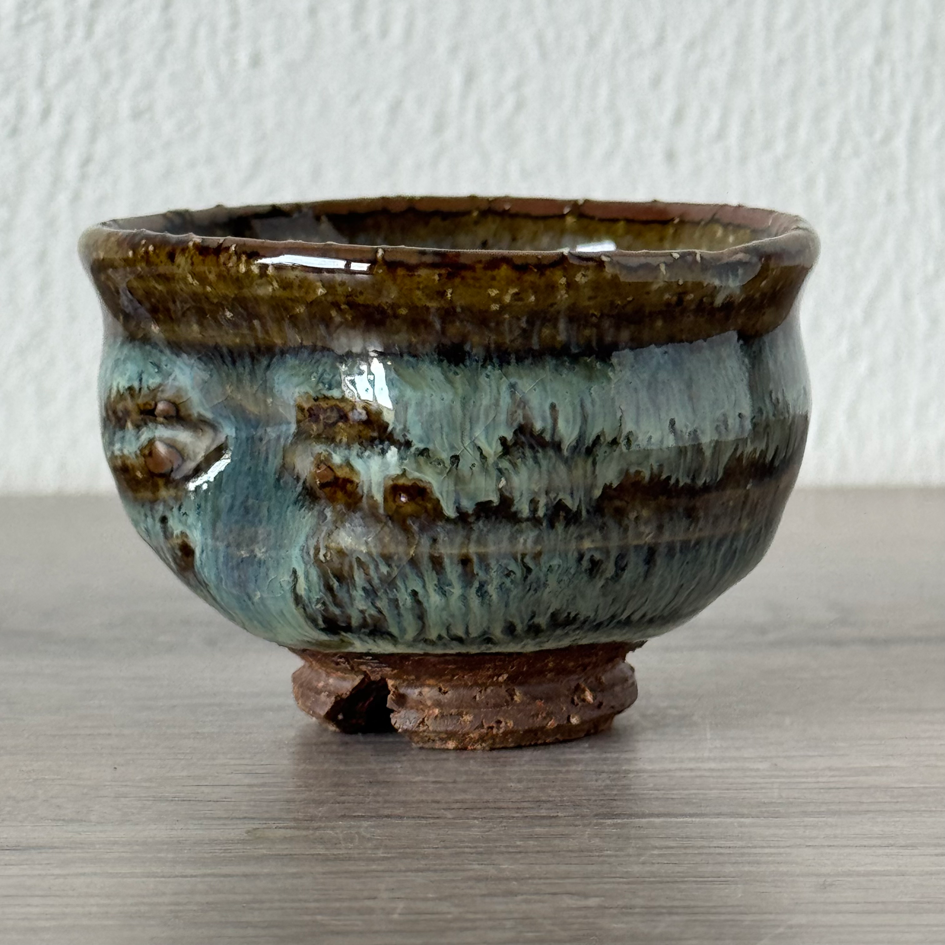 W071)Susa ware Dousen Tsuchitani sake cup,espresso cup