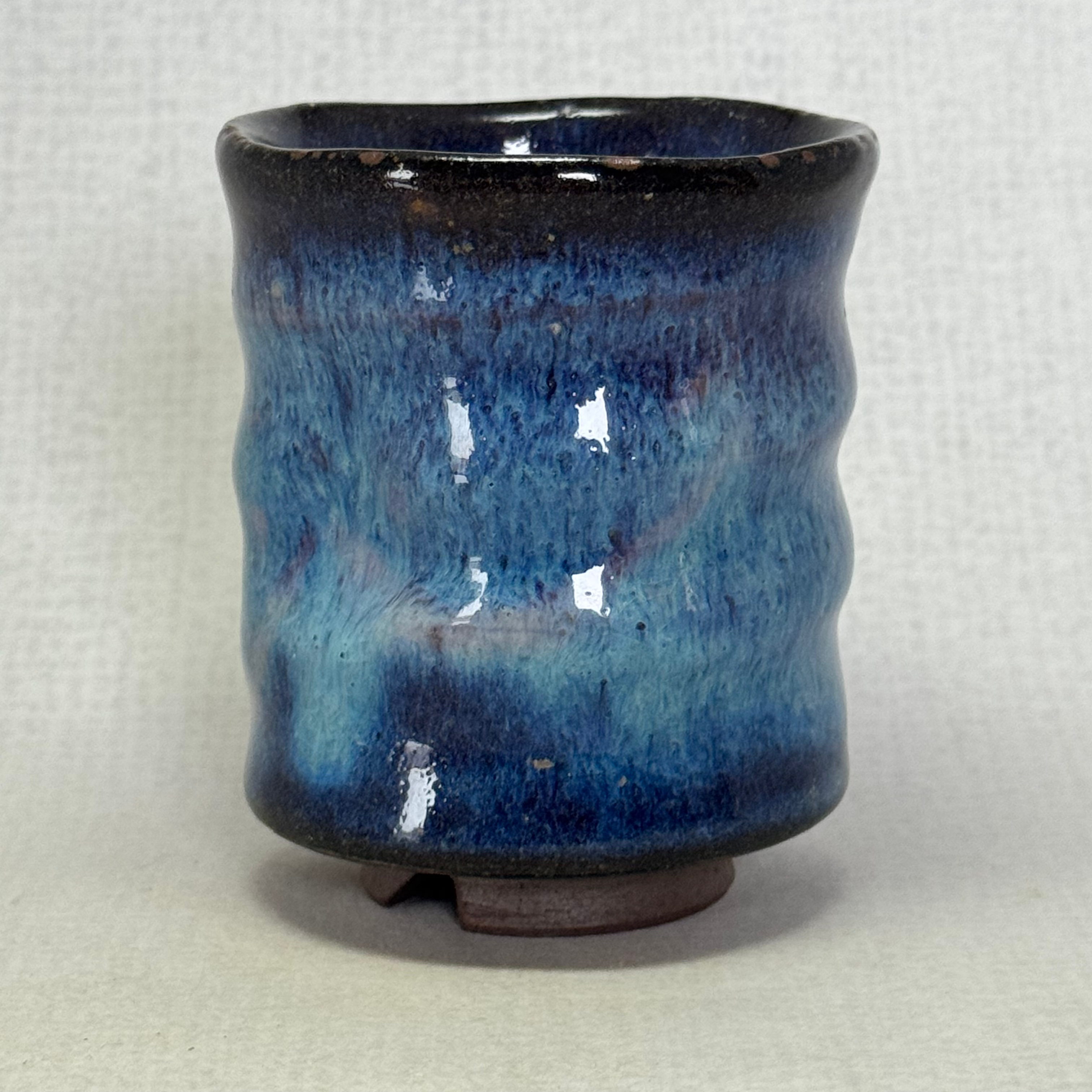 MM04)Hagi ware  tea cup Seigan Yamane