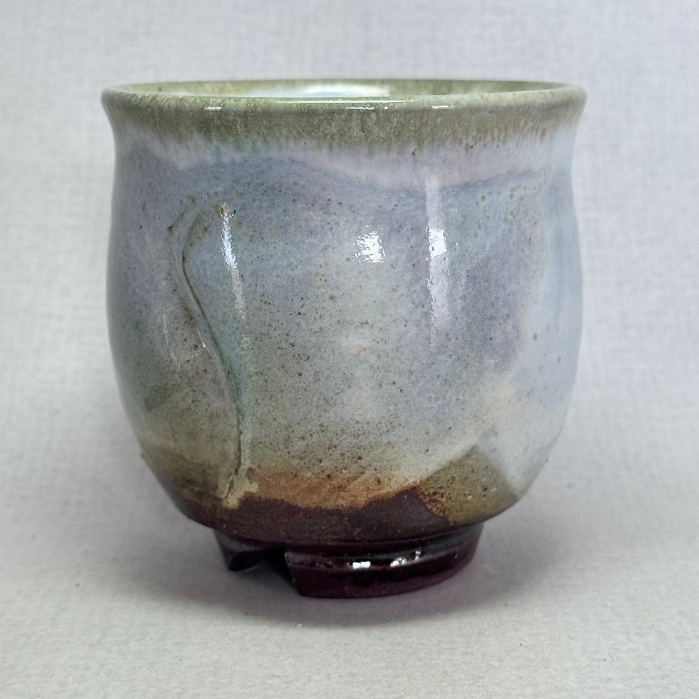 Thumbnail: QQ36) Hagi ware Seigan Yamane tea cup
