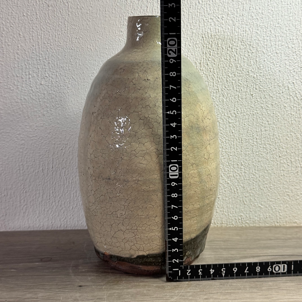 Thumbnail: KK74)Hagi ware  Vase Seigan Yamane