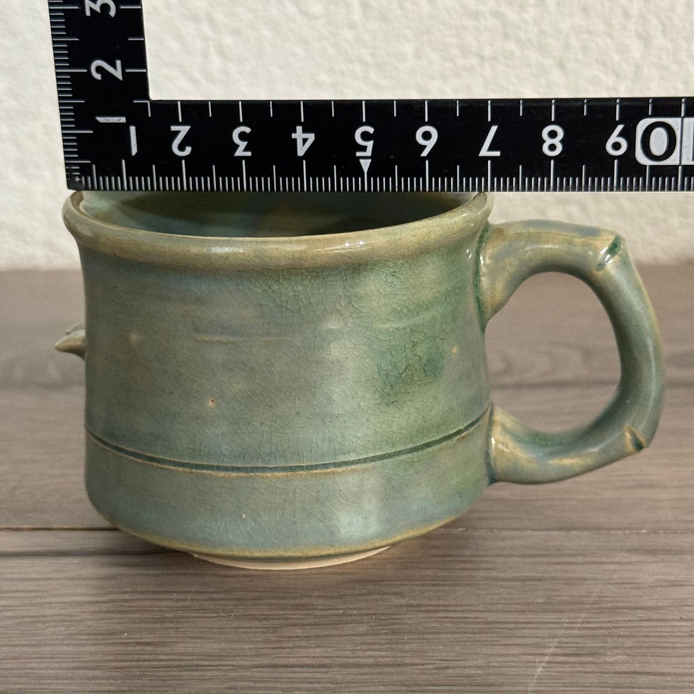 Thumbnail: E041)Susa ware Dousen Tsuchitani mug(small)