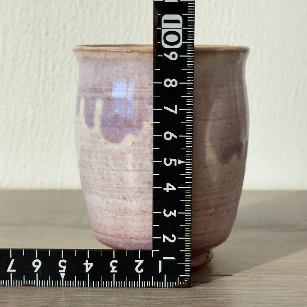 Thumbnail: EE62)Hagi ware tea cup Yuka Matsuo