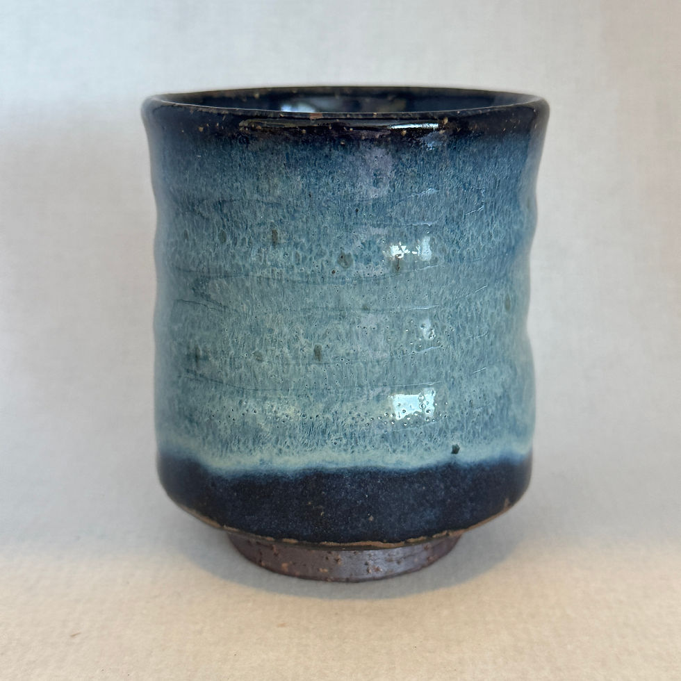Thumbnail: AE96) Hagi ware Seigan Yamane tea cup