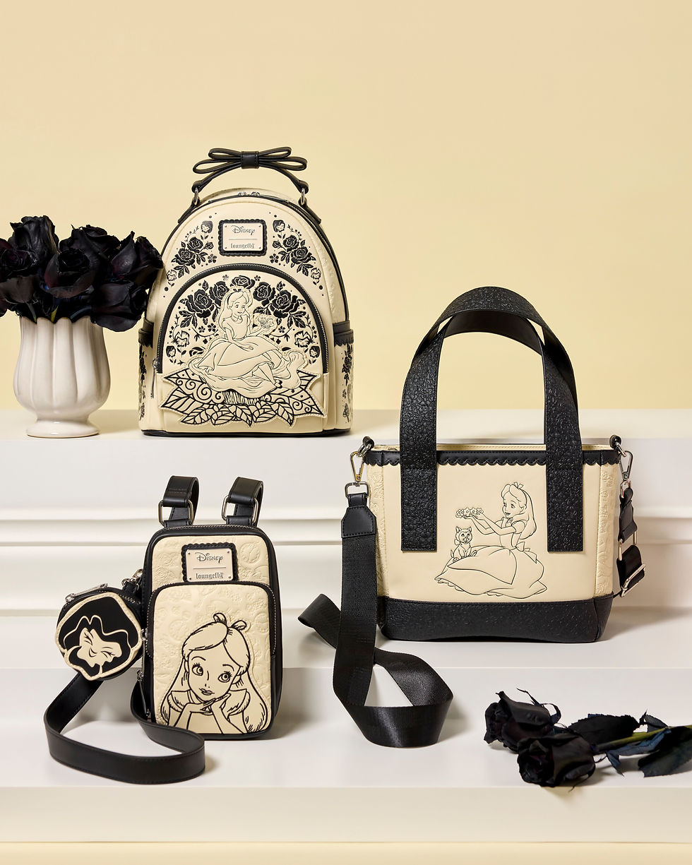 Thumbnail: Disney's Alice in Wonderland Sling Crossbody Bag by Loungefly
