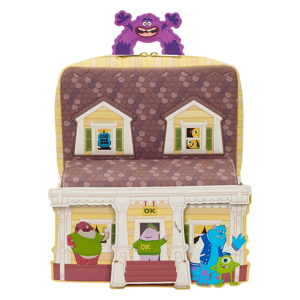 Monsters University Oozma Kappa Frat House Figural Mini Backpack by Loungefly