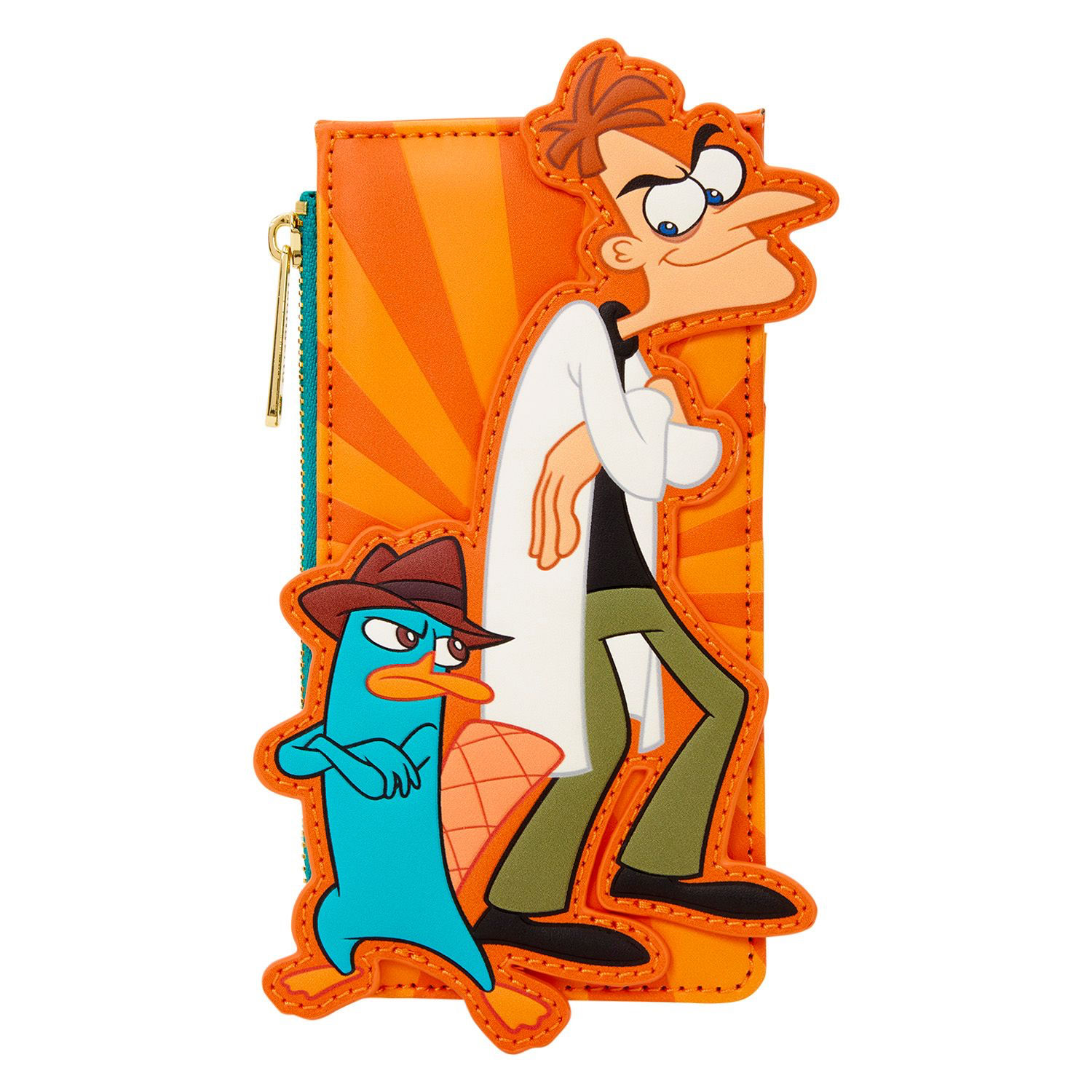 Dr. Doofenshmirtz & Agent P Perry the Platypus Phineas & Ferb Card Holder by Loungefly