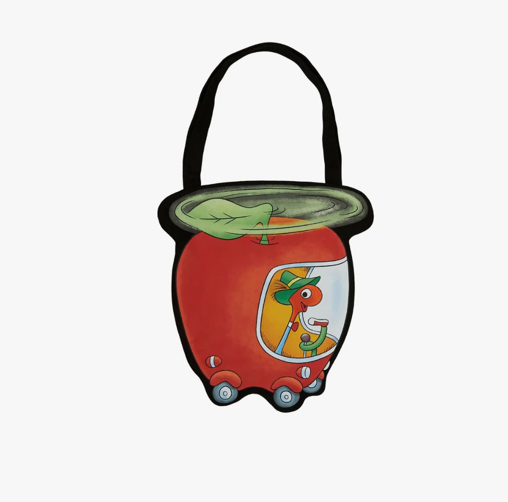 Richard Scarry's Busy World Lowly Worm Oversized Tote Bag by Cakeworthy