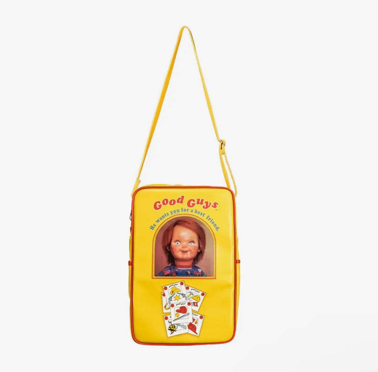 Child's Play 2 Good Guy Chucky Doll Box Shoulder Bag/ Backpack