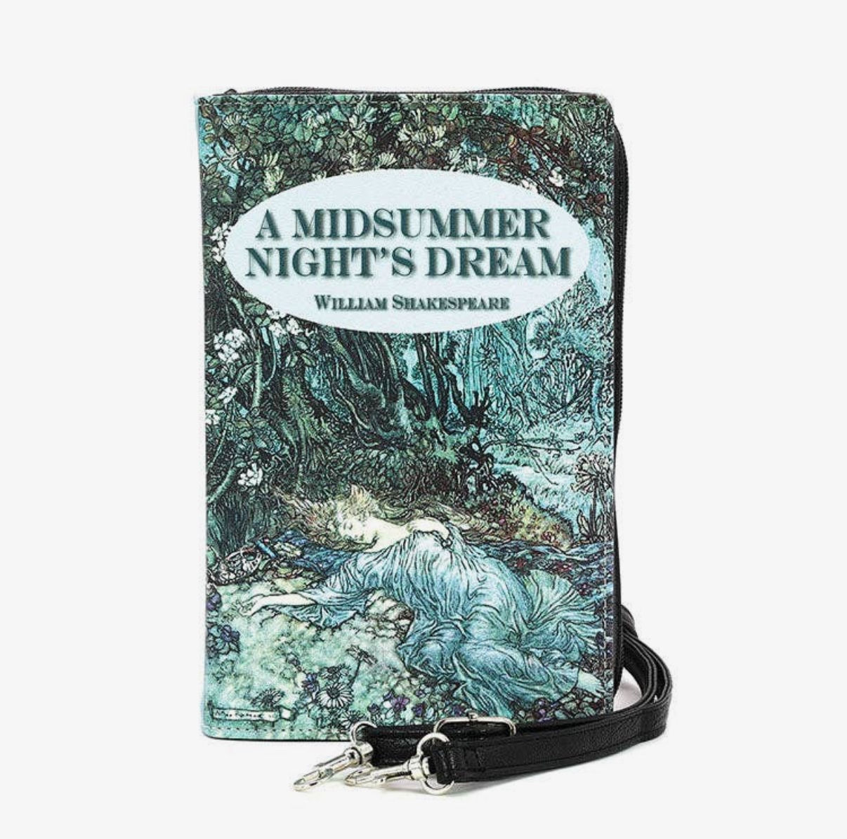 A Midsummer Night's Dream Book Clutch Bag Crossbody by Comeco Inc