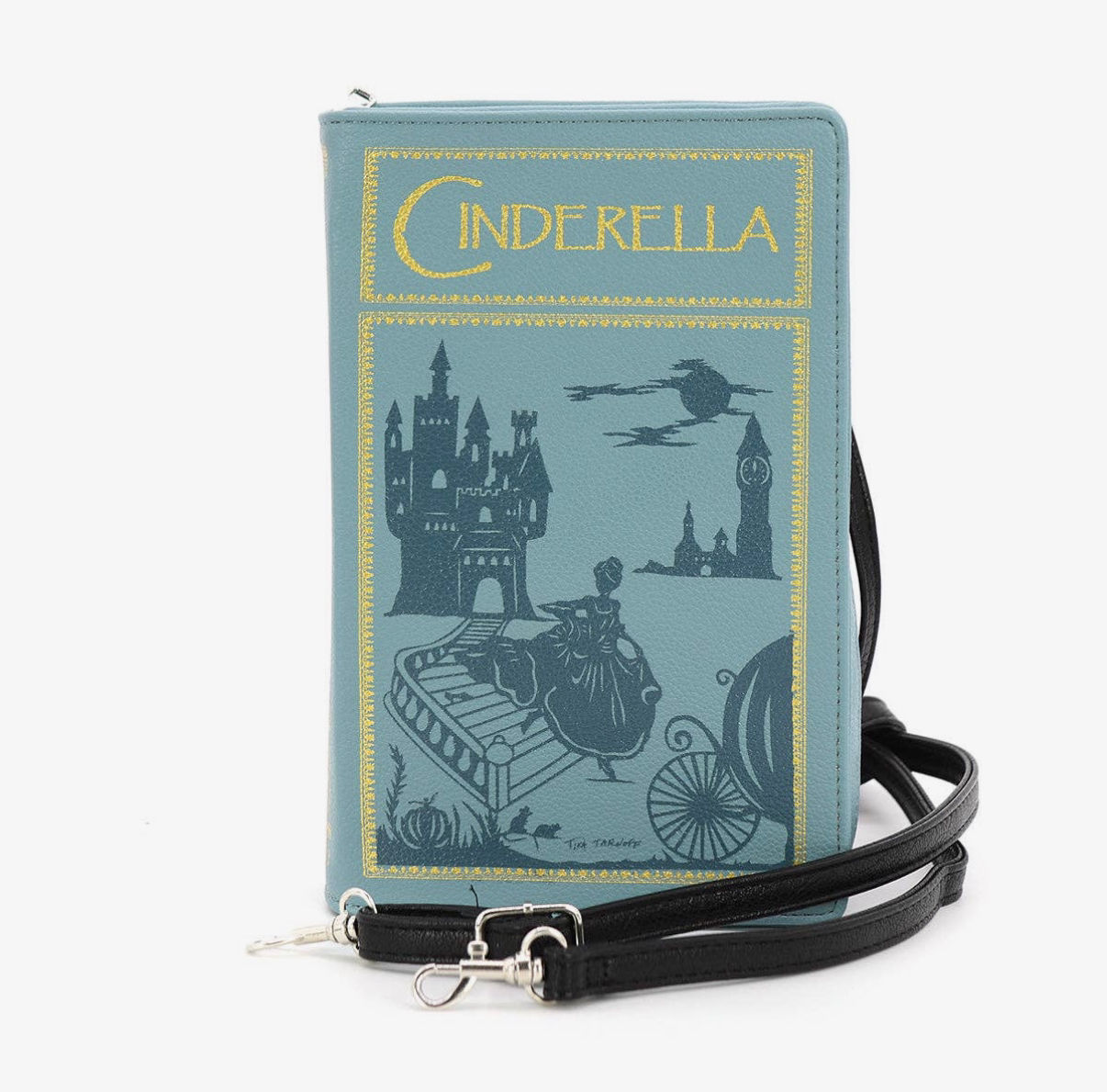 Cinderella Fairytale Book Clutch Bag Crossbody by Comeco Inc