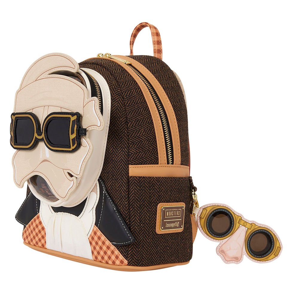 Thumbnail: Universal Monsters Invisible Man Mini Backpack by Loungefly UMBK0045