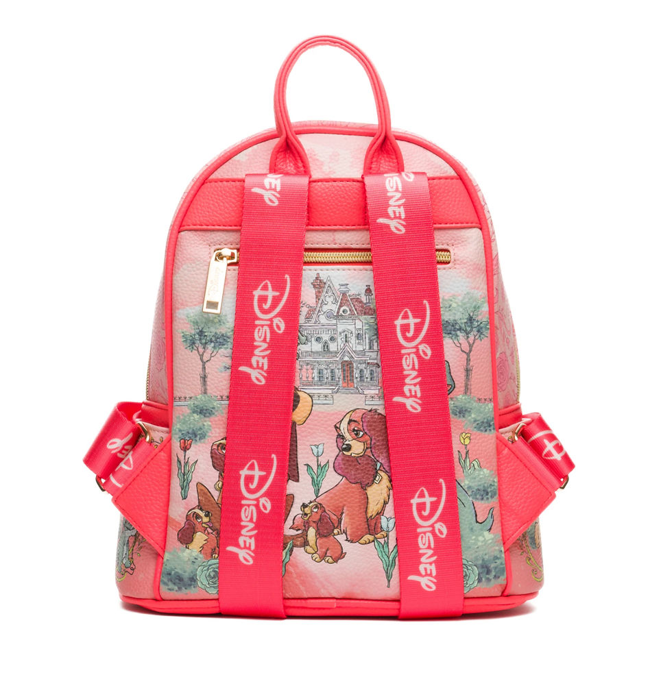 Thumbnail: Disney's Lady and the Tramp 11-inch Vegan Leather Mini Backpack Spring 2025 Rele