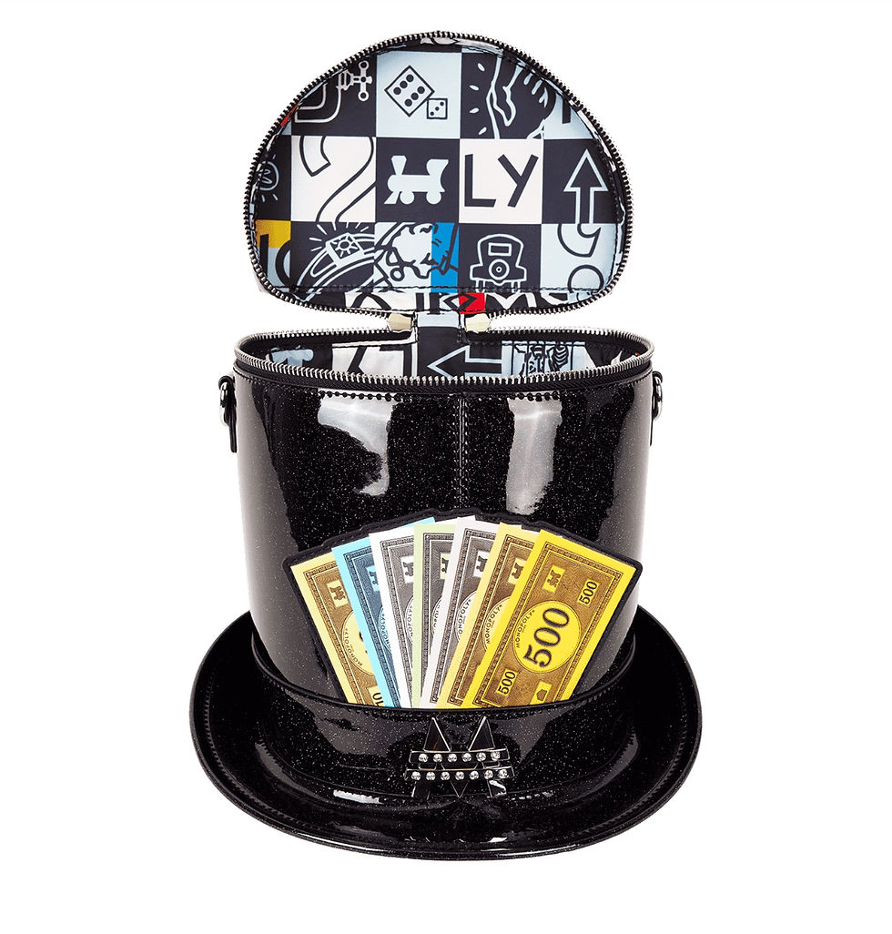 Thumbnail: Loungefly HASBRO MONOPOLY TOP HAT CROSSBODY