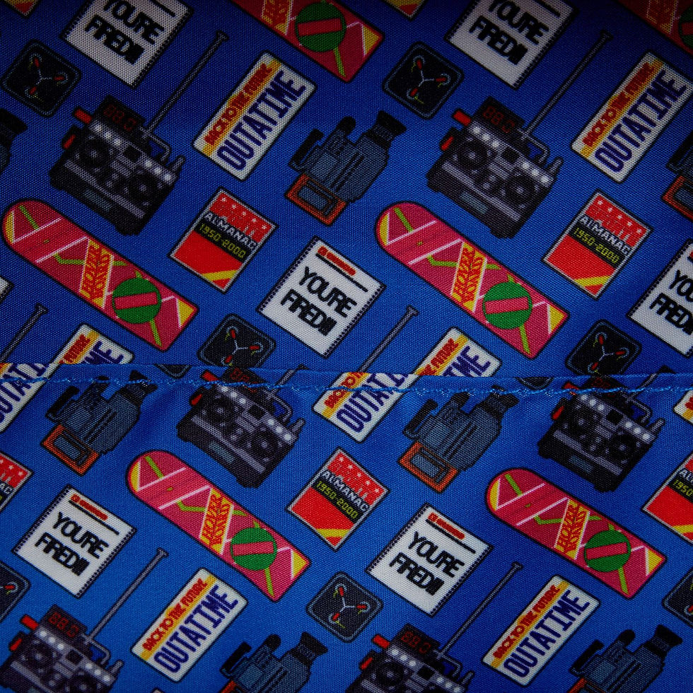 Thumbnail: Universal Back to the Future Marty McFly Cosplay Mini Backpack by Loungefly