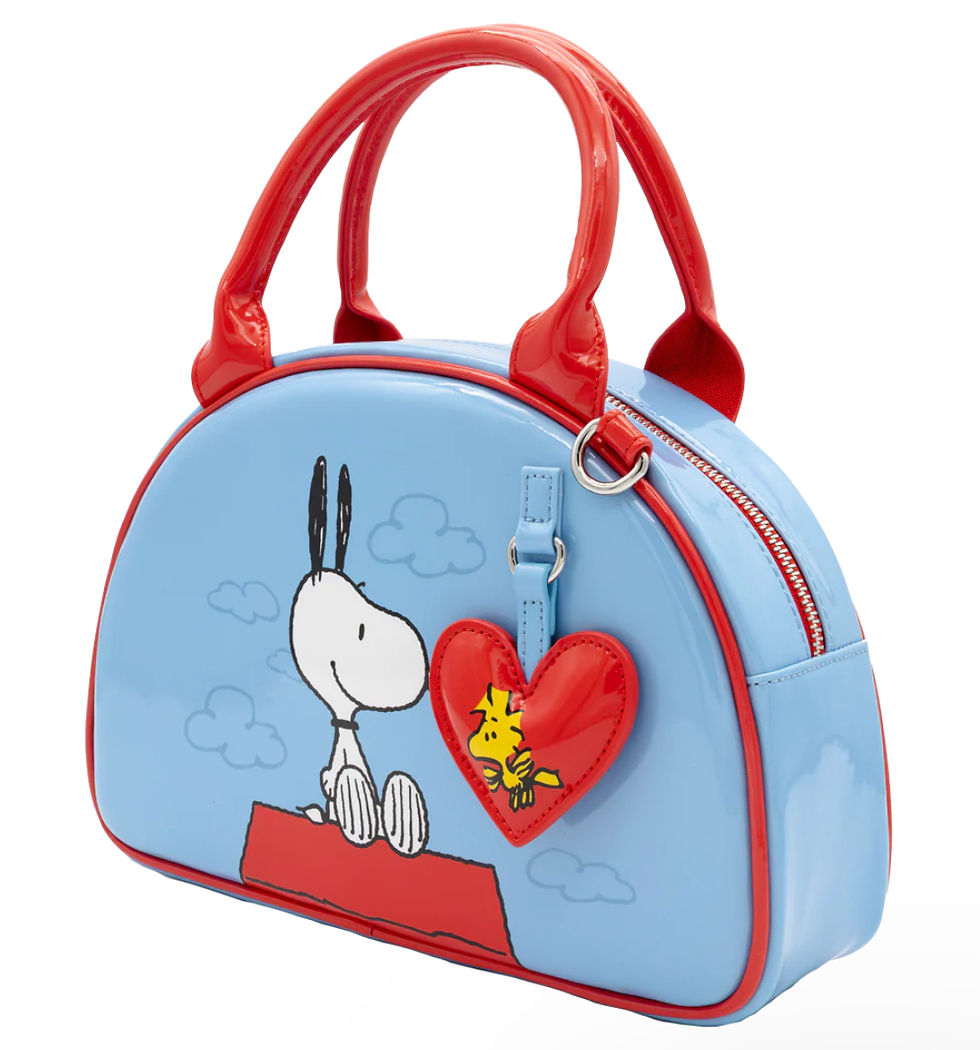 Thumbnail: Peanuts 75th Anniversary Snoopy “Happiness Is a Good Friend” Bowler Bag