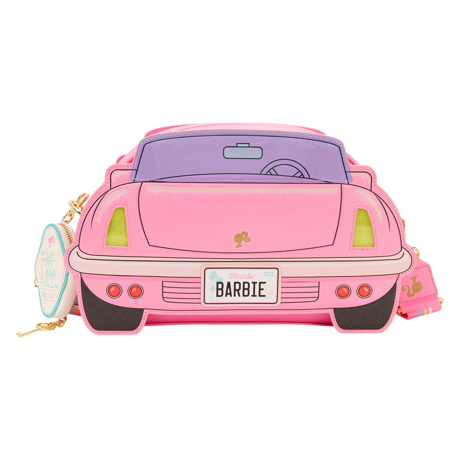 Loungefly Mattel Barbie Car Light-Up Crossbody Bag