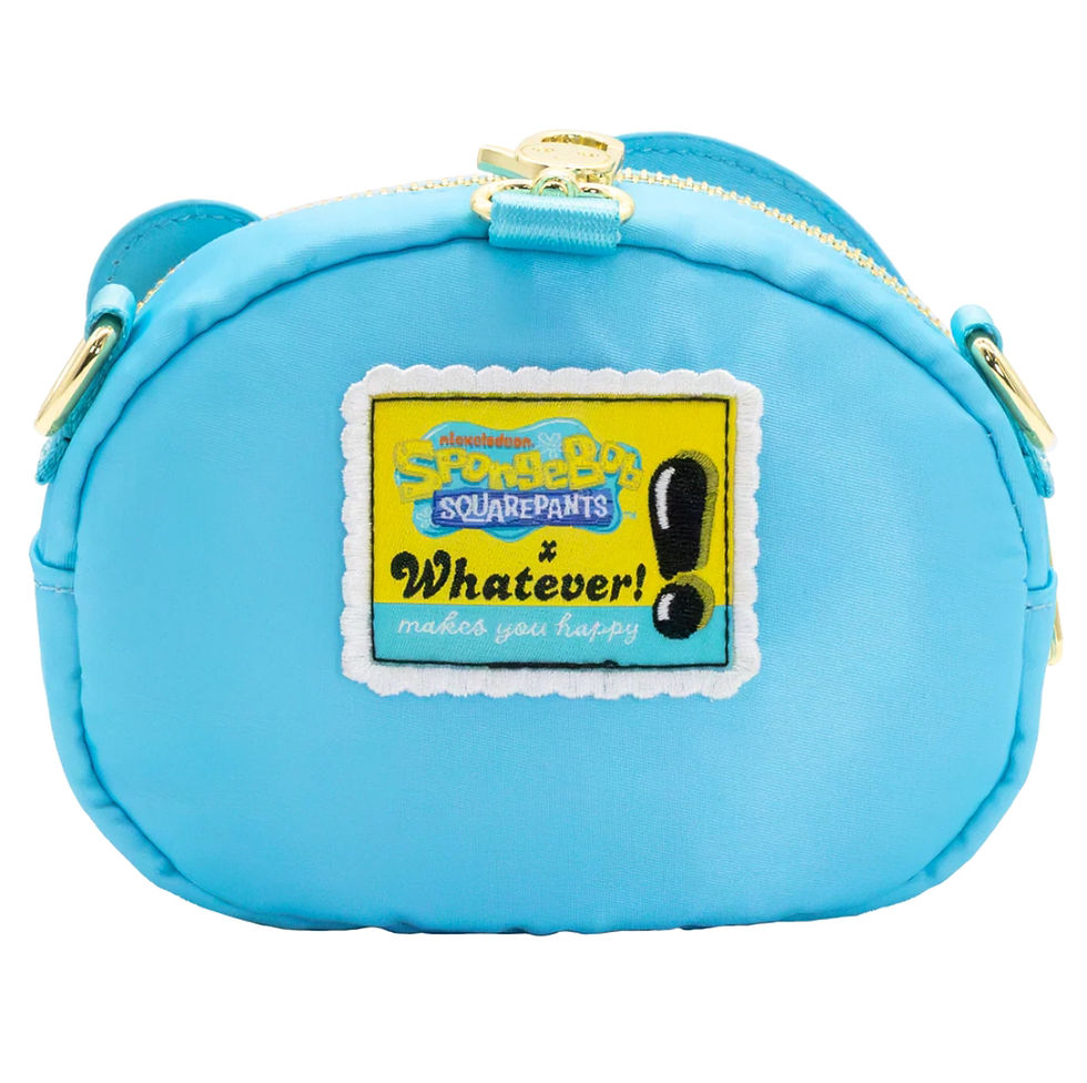 Thumbnail: WMYH Spongebob Gary Padded Nylon Crossbody Bag