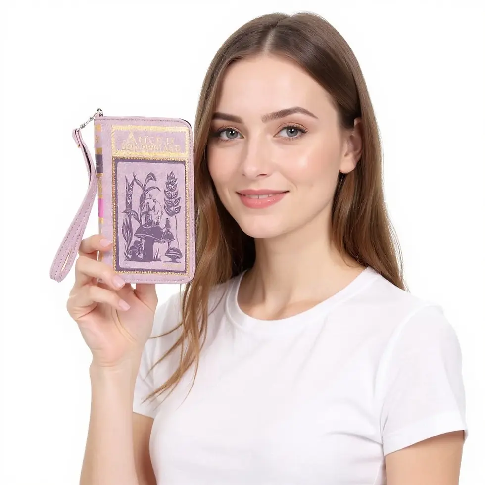 Thumbnail: Alice in Wonderland Book Wallet
