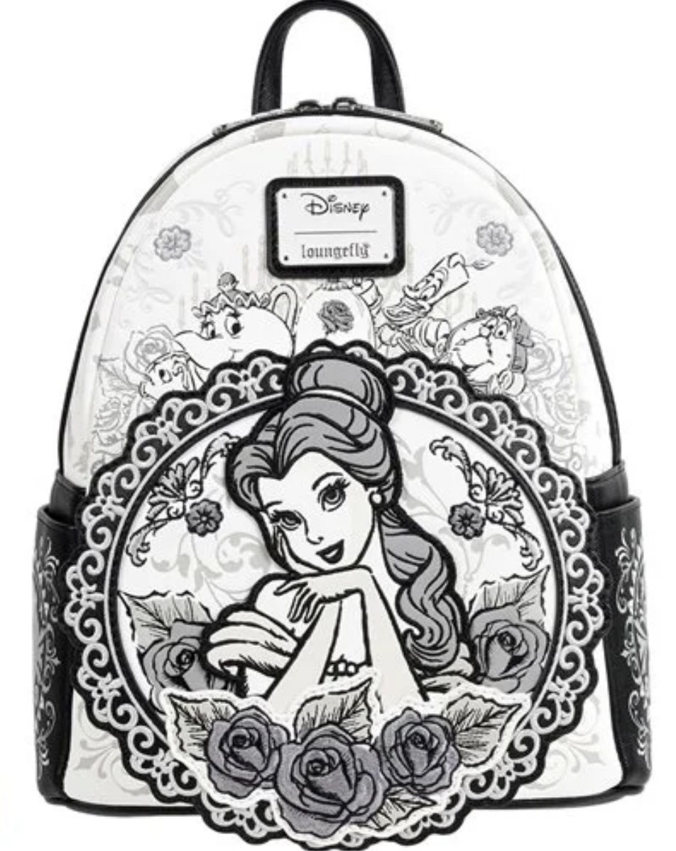 Beauty and the Beast Belle Sketch Mini-Backpack by Loungefly
