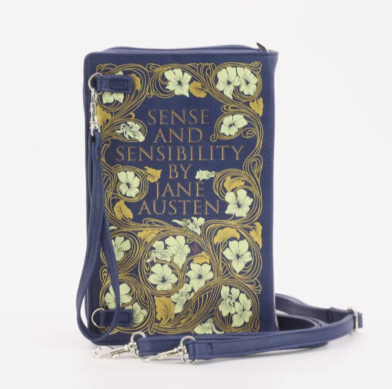Thumbnail: Sense and Sensibility Book Clutch Bag Crossbody by Comeco Inc