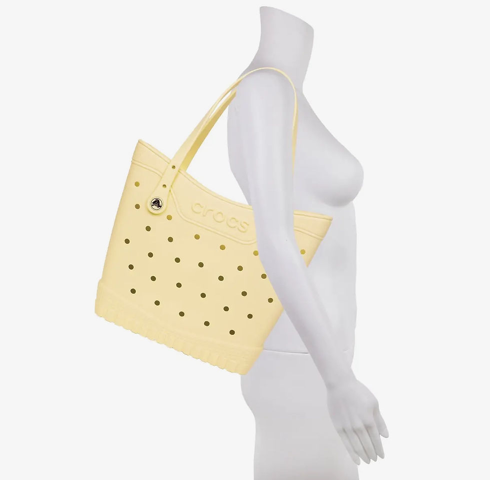 Thumbnail: Crocs Large Classic Tote - Yellow