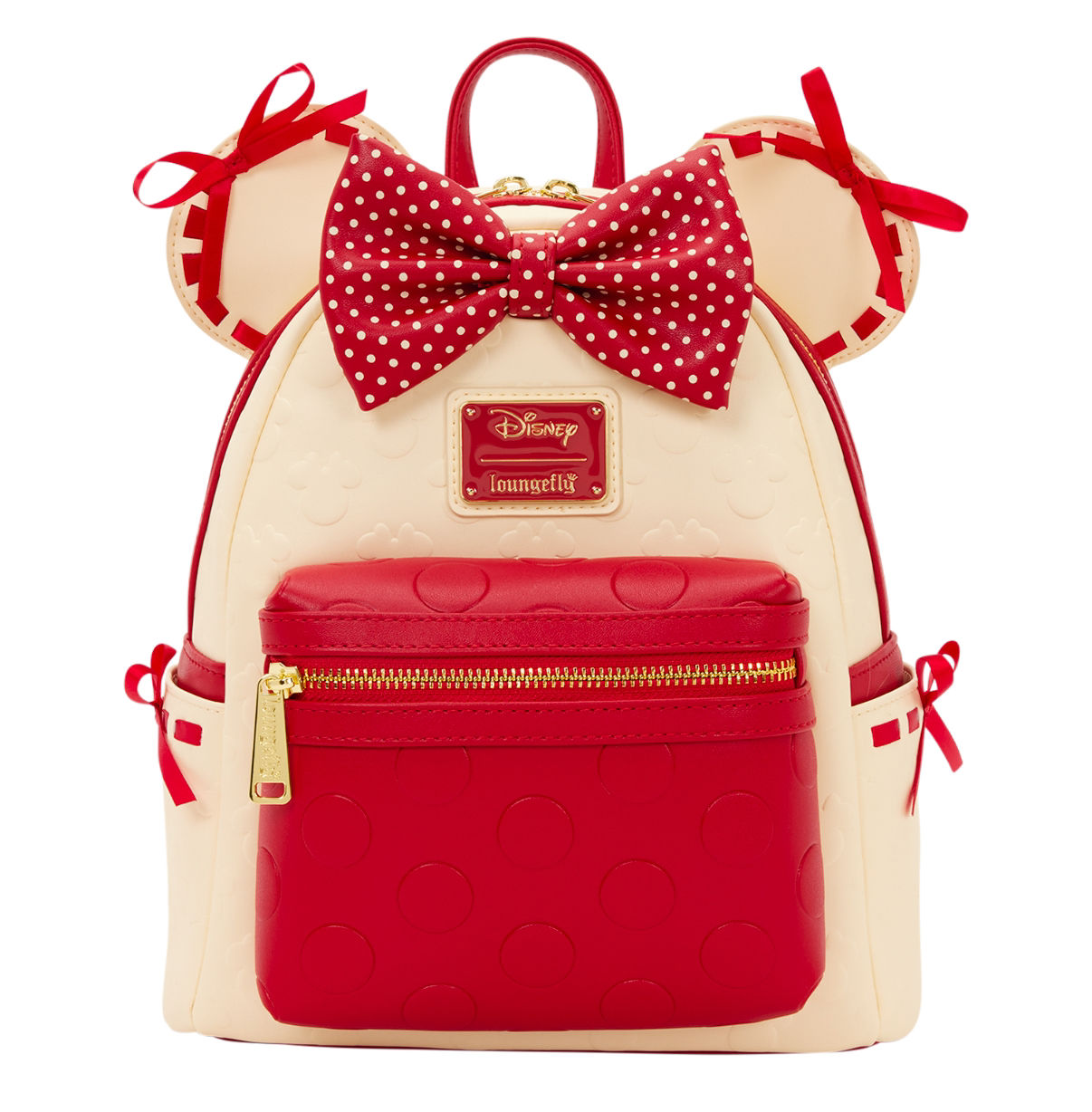 Loungefly Minnie Mouse Rock the Dots Coquette Mini Backpack