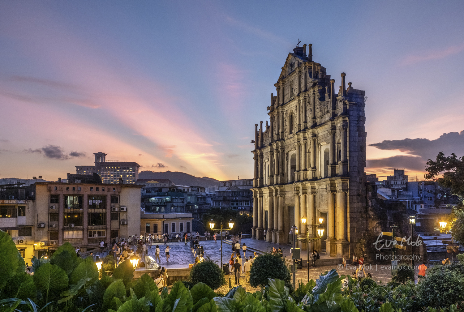 大三巴牌坊, Ruins of St Paul's 
